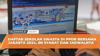 Daftar Sekolah Swasta Di PPDB Bersama Jakarta 2024, Ini Syarat dan Jadwalnya | VISIXTY