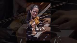 Fauré Violin Sonata now Live on our Youtube Channel!