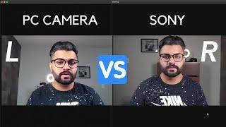 How to use your SONY DSLR as Webcam | Live Stream, Zoom Meetings