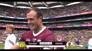 GALWAY SUPPORTERS SINGING N17 AFTER GALWAY V DONEGAL - 2024 ALL IRELAND FOOTBALL SEMI-FINAL