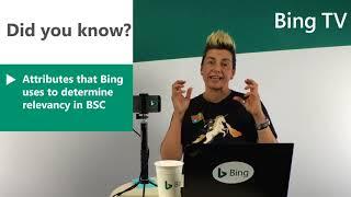 Bing TV Episode 001: September 11, 2017