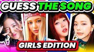 GUESS THE KPOP SONG (GIRLS EDITION)  Guess The Kpop Song in 3 Seconds -  KPOP QUIZ 2024
