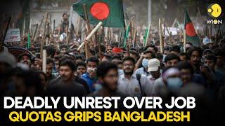 Bangladesh anti-quota protests LIVE: Bangladesh's top court scales back job quotas amid protests