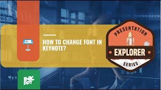 How to Change Font In Keynote