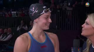 Post-race with Kate Douglass and Alex Walsh | U.S. Olympic Swimming Trials presented by Lilly