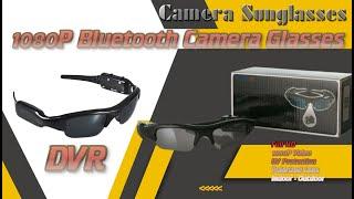 Camera Sunglasses 1080p HD DVR Camera Video Recorder Audio Mp3 Player TF Slot Eyewear