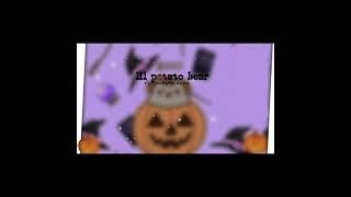 #Halloweenintroforlilpotatobear