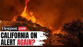 Wildfire in California LIVE: Amid Gusty Winds, Wildfire Risk Grows in Los Angeles | California Fires