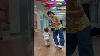 WATCH TILL THE END #babydance #twerk #dance #shuffle #shuffledance #ריקוד