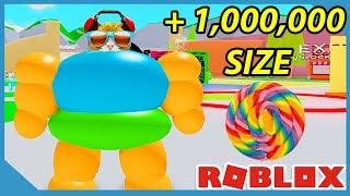 Over 1,000,000 Size In Roblox Om Nom Simulator