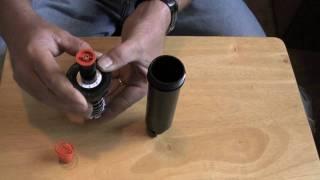 How to install a Rain Bird 1800 series nozzle.