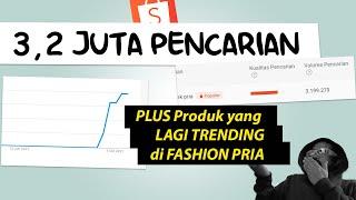 PRODUK TERLARIS SHOPEE 2021 - Kategori Fashion Pria