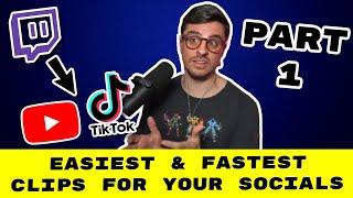 How to Edit Twitch Clips into TikTok & YouTube Shorts #part1