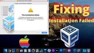 Virtualbox Installation Failed Problem Solved On Mac | Virtualbox Installation Failed On MacOS