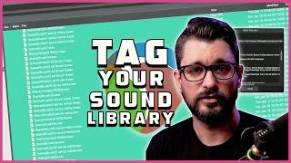 How to tag your entire sound library - Metadata Editing in REAPER