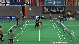 Match point - Cheng / Su vs Goh / Tan - MD, SF - Bonn Int. 2024