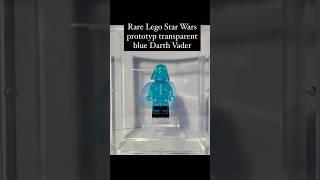 Rare Lego Star Wars Prototyp transparent blue Darth Vader #lego #starwars #legostarwars