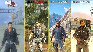 just cause vs just cause 2 vs just cause 3 vs just cause 4 | Comparison