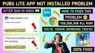  Fix Pubg Lite App Not Installed Problem | Pubg Lite Install Problem Parsing The Package