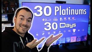 30 PSN Platinum Trophies in 30 Days - CAN I DO IT?