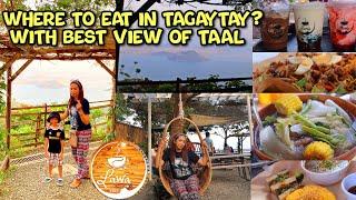 Where to Eat in Tagaytay | Tagaytay's Budget Friendly Restaurant with TAAL view | LAWA CAFE