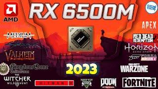 *AMD Radeon RX 6500M 4GB  in 30 GAMES    (2023-2024)