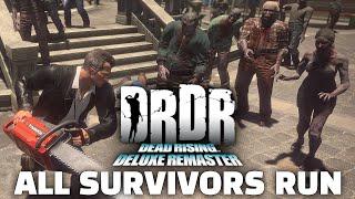 THE BEST ZOMBIE GAME OF ALL TIME - Dead Rising Deluxe Remaster All Survivors Run