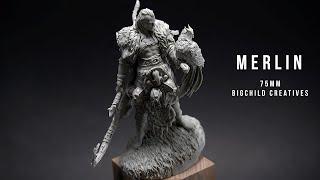 Merlin  Echoes of Camelot 75mm Bigchild Creatives