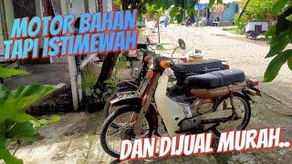 JUAL LEBIH MURAH‼️2 MOTOR BAHAN PIKIRAN - YAMAHA V75 & HONDA SUPERCUB C700 | JUAL BORONGAN