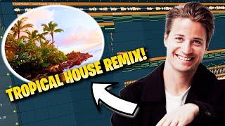 How To Make A Tropical House Remix! | Kygo Style Remix Tutorial Fl Studio 21