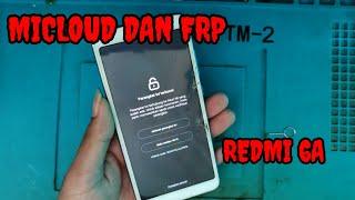 Cara Hapus Micloud dan Frp Xiaomi Redmi 6a Via Mrt