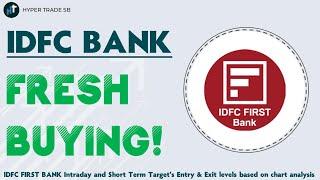 IDFC First Share Analysis & News 15 July 2024 | idfc first share analysis | idfc first share target