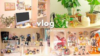 vlog｜IKEA,100均で買ったものでオタク部屋模様替え