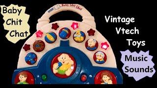 Vtech Baby Chit Chat Vintage Rare Baby Musical Toy with Lights & Sounds