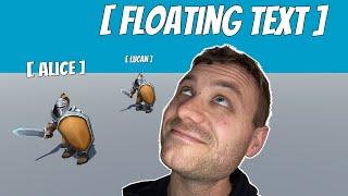 How to Create Floating Text with Unity: A step-by-step tutorial