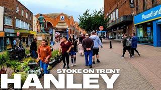 A walk through HANLEY Stoke on Trent - England