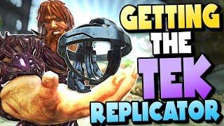 GETTING THE TEK REPLICATOR BY ANY MEANS POSSIBLE! | ARK Extinction DLC Ep 28