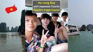 Ha Long Bay Day with Japanese Tourist