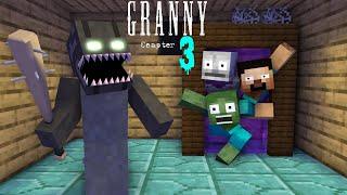 MONSTER SCHOOL : GRANNY 3 THE FINAL CHAPTER - Minecraft Animation