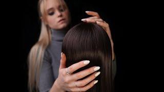 ASMR |  HAIRCUT with DEEP SCALP CONDITIONING