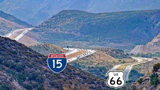 Route 66 Through the Cajon Pass