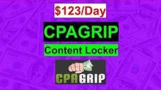 CPAGRIP content locker| كيف تربح من تسويق عروض CPA | طريقة قفل المحتوى