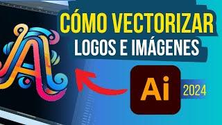 Cómo vectorizar logos e imágenes en segundos con Illustrator 2024