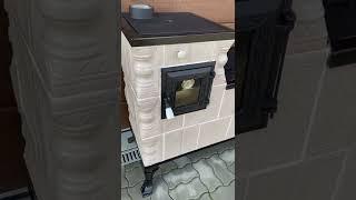 Sobă teracotă de incălzit și gătit, Venetia Ivory, Tip cizmă, 10kW | eSemineu.ro