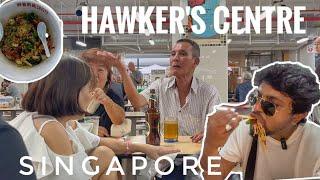 Hawker's Centre in Singapore Chinatown | Mala Hotpot | Singapore Street Food