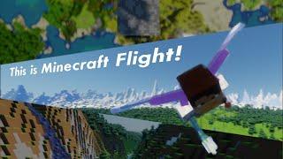 Free Bird Elytra + Distant Horizons 2.0 + Iris Shaders = This Minecraft Cinematic?!