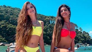 PASSEIO DE LANCHA EM FLORIANÓPOLIS (ILHAS DO NORTE) - SC parte 02 - Modelo Julinha