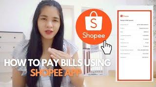 How to pay Bills using Shopee app