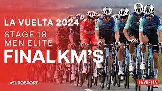 AMAZING PERFORMANCE!  | La Vuelta a España Stage 18 Final Kilometres | Eurosport Cycling