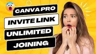 How to get Canva team pro link free | Canva pro team link | HackerHQ